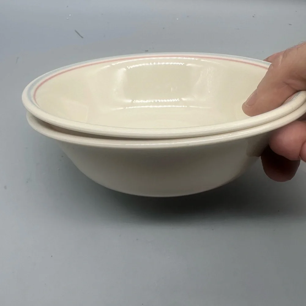 Corelle ceramic cereal bowls (2)